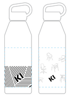 Galen 24 oz Aluminum Bottle
